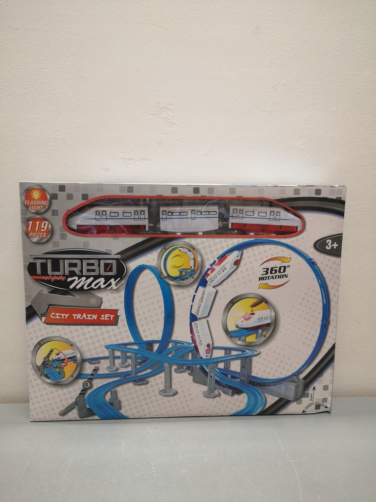 turbo max city train set
