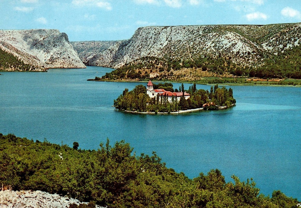 Pocztówka / Chorwacja / Visovac
