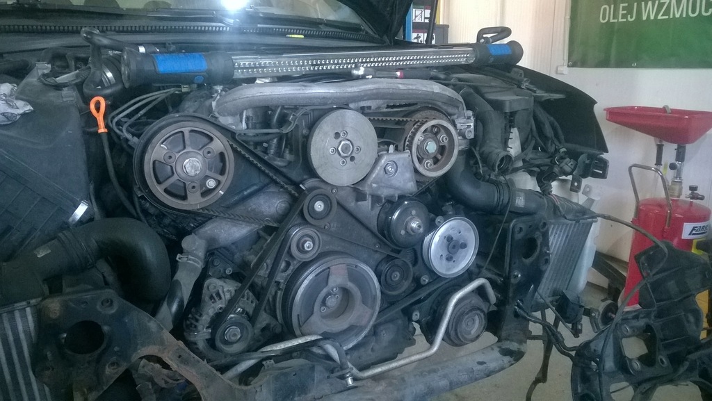 Wymiana Rozrzadu Audi A4 B6 Z Silnikiem 2 5 Tdi 8095588698 Oficjalne Archiwum Allegro