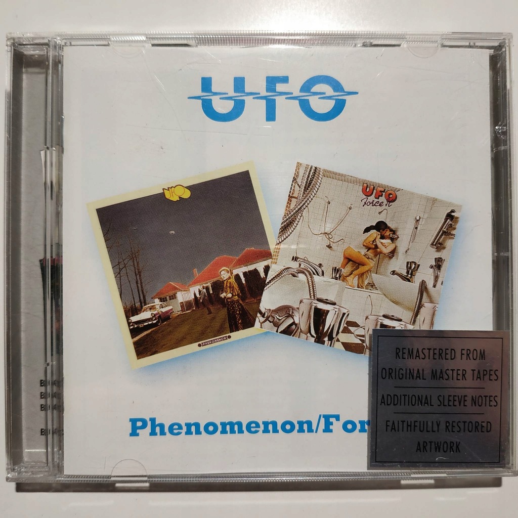 UFO Phenomenon / Force It CD NM IDEAŁ UK AAD RARE