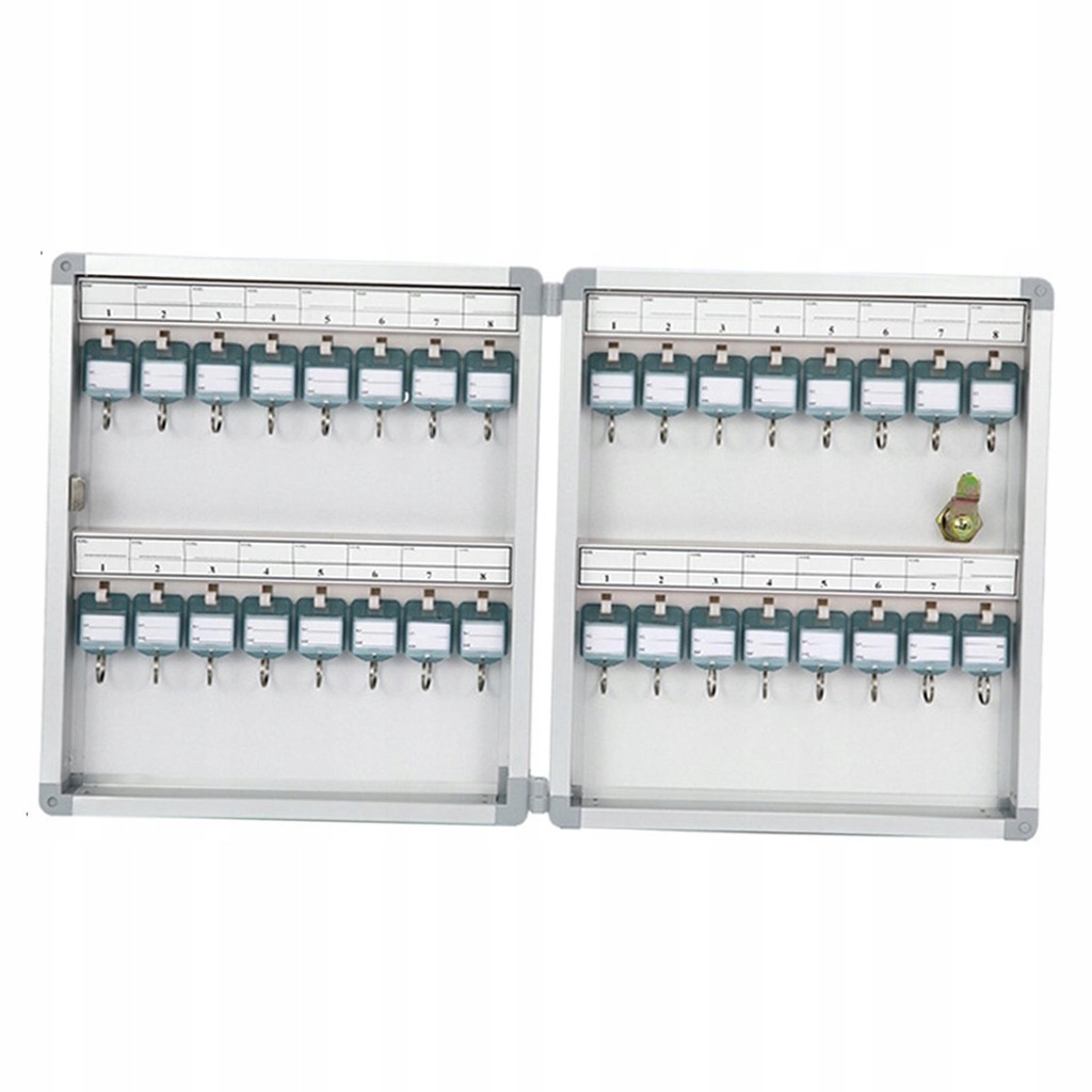 Key Lock Box Key Box Versatile with Index Key Cabinet Key 32 Keys Position