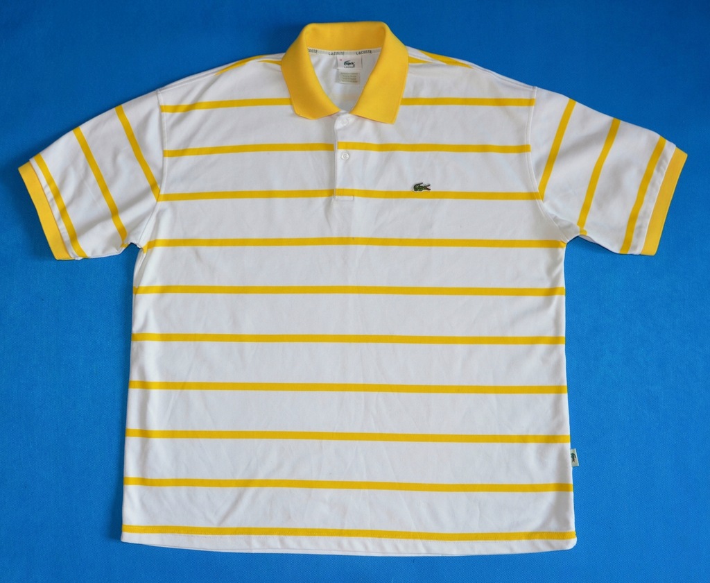 LACOSTE koszulka polo w paski rozmiar 3XL