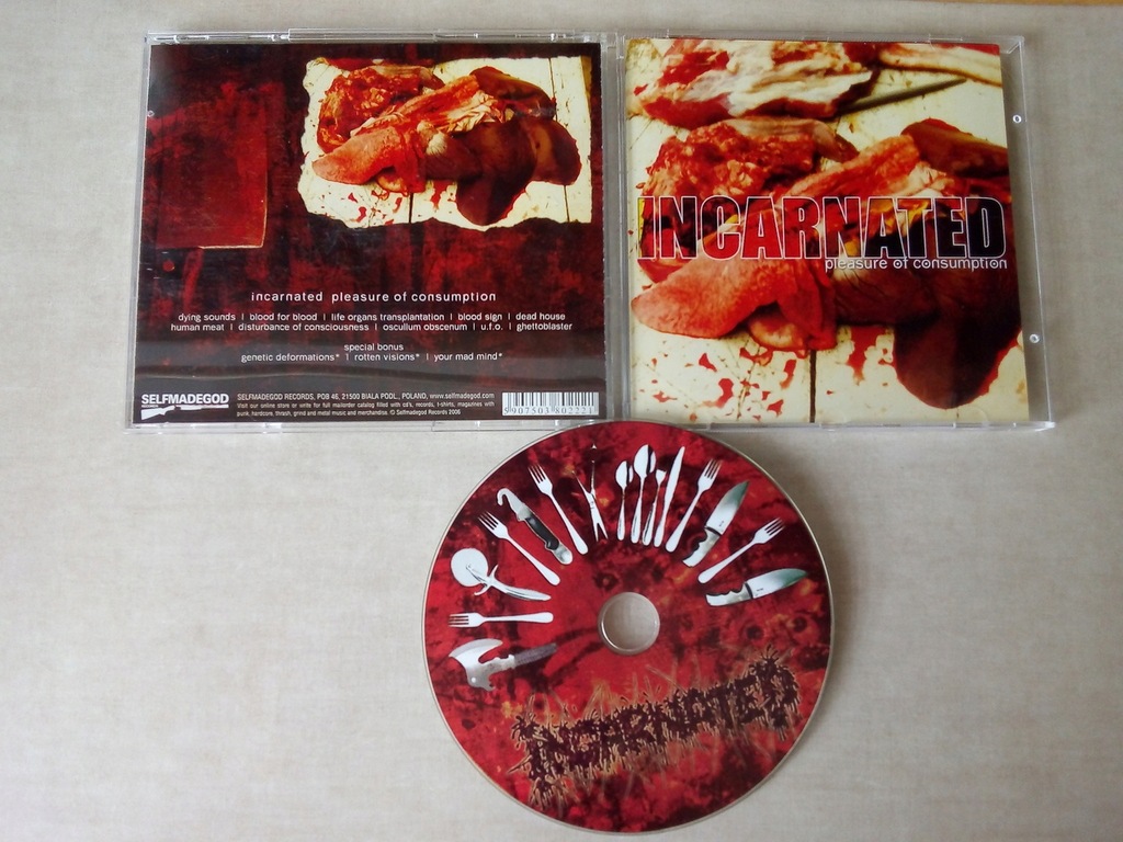 Incarnated - Pleasure Of Consumption CD 2006