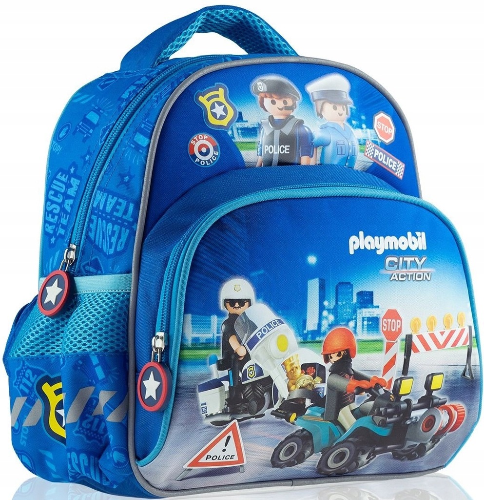 Plecak Plecaczek Wycieczkowy Playmobil Policja