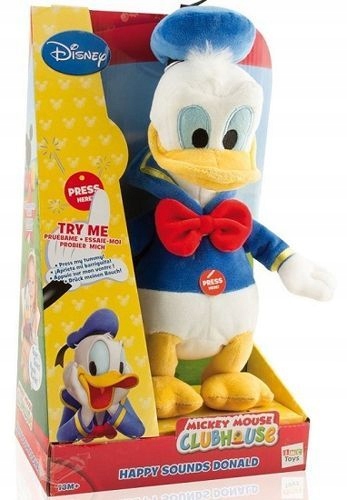 Kaczor Donald Maskotka Interaktywna Happy Sounds Disney Figurka