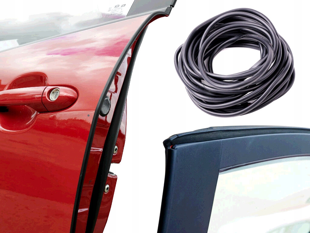 Osłona krawędzi drzwi samochodu 10m czarny