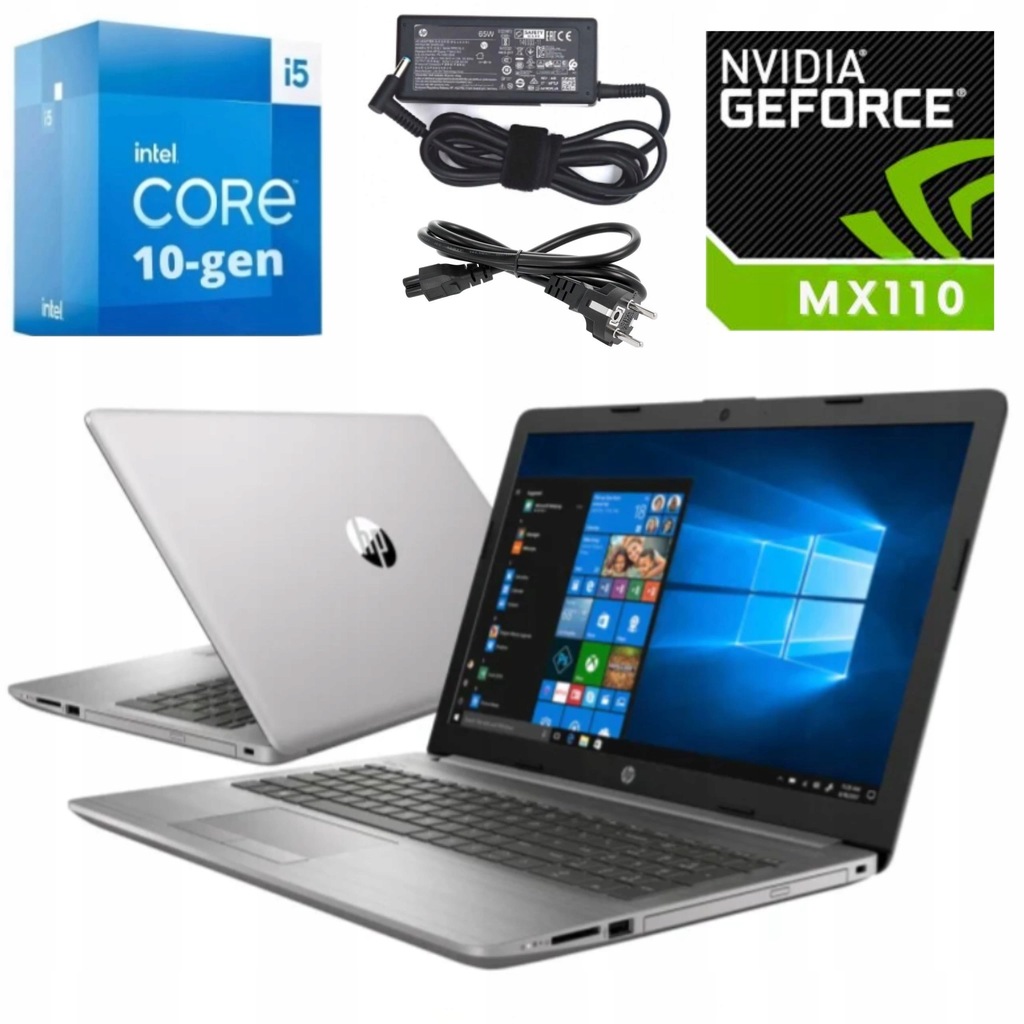 HP 250 G7 i5-1035G1 8GB 256GB-SSD W11 GW12 MX110 FHD - 15593443705 ...