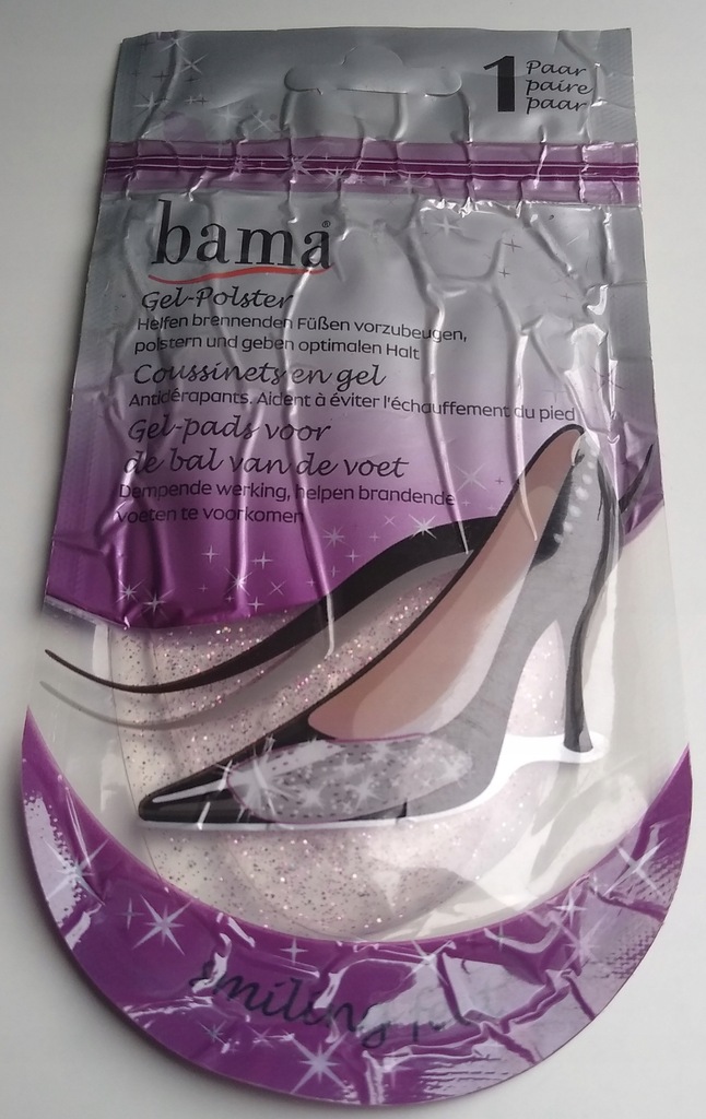 Żelowe poduszeczki do szpilek butów Bama