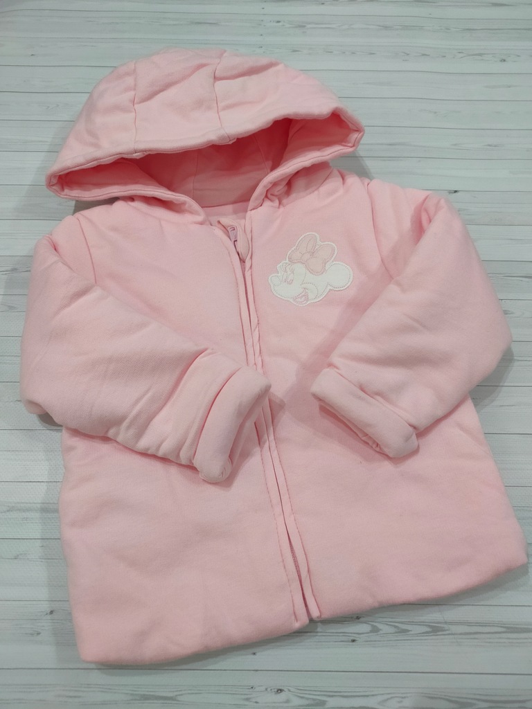 Primark Minnie Bluza rozpinana dla dziewczynki bawełna r. 86