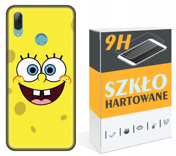 ETUI SZKŁO Huawei Honor 10 Lite Kreskowki Anime