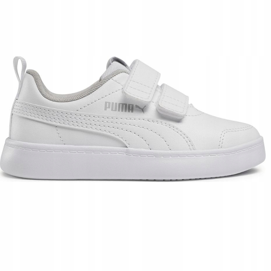 Buty dla dzieci Puma Courtflex v2 V białe 371543 04 34