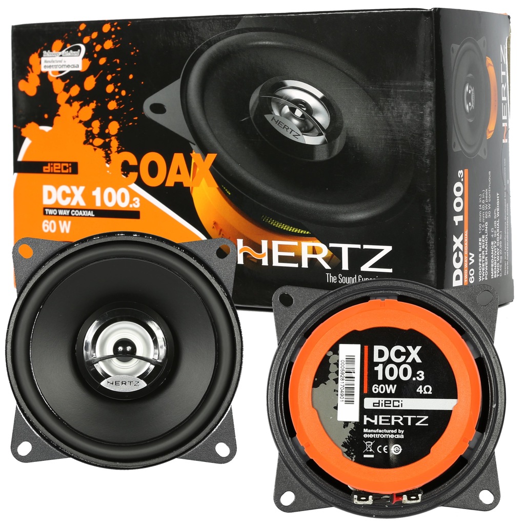 Купить HERTZ DCX 100.3 2 ДОРОЖНЫЕ Автомобильные динамики 10см: отзывы, фото, характеристики в интерне-магазине Aredi.ru