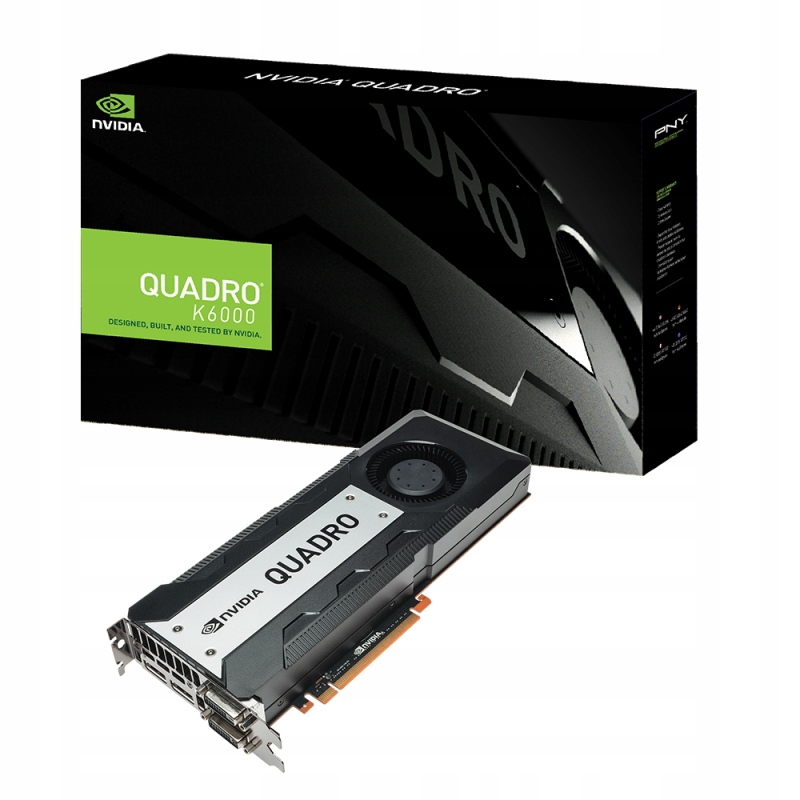 NVIDIA QUADRO K6000 12GB GDDR5 384BIT PCIEx16 DP 7860325575