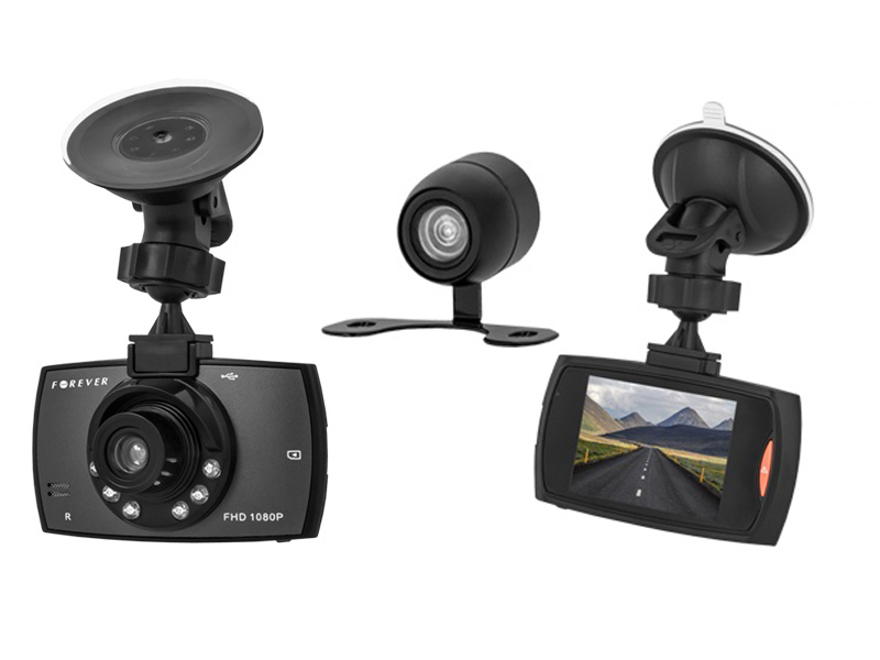 Wideorejestrator VR200 kamera samochodowa + TYŁ 7295562402 oficjalne archiwum Allegro