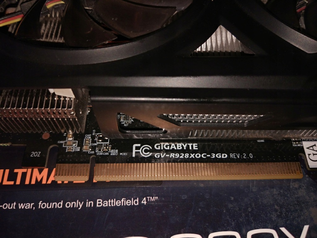 Gigabyte Radeon r9 280x GV-R928XOC-3GD (rev. 2.0)