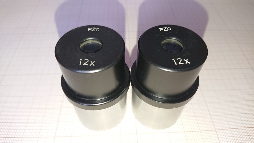 Okulary 12x mikroskop stereoskopowy MST131 PZO
