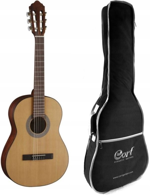 CORT AC70 OP + POKROWIEC GITARA KLASYCZNA 3/4