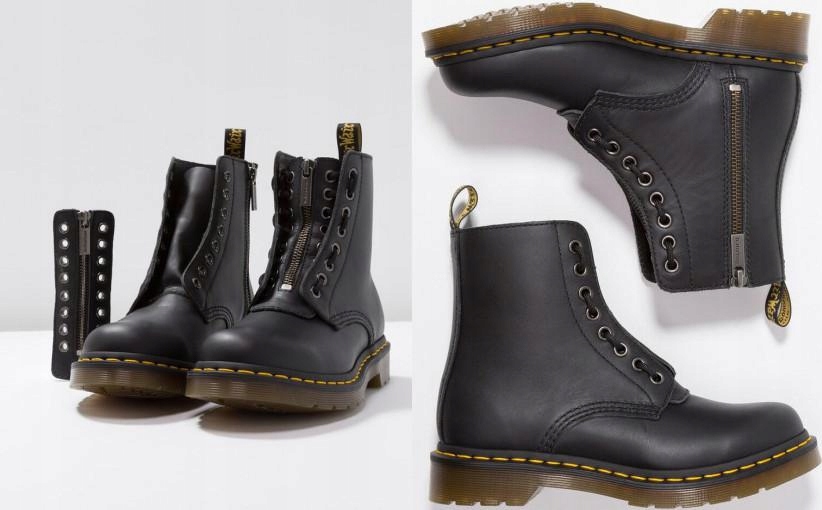 H6*DR. MARTENS PASCAL SKÓRZANE BOTKI 43