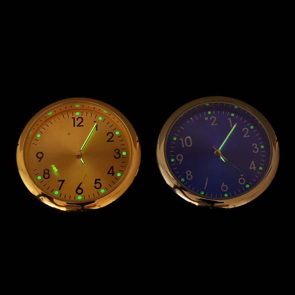 CLOCK FOR CAR DASHBOARD 4X4CM 2 PCS
