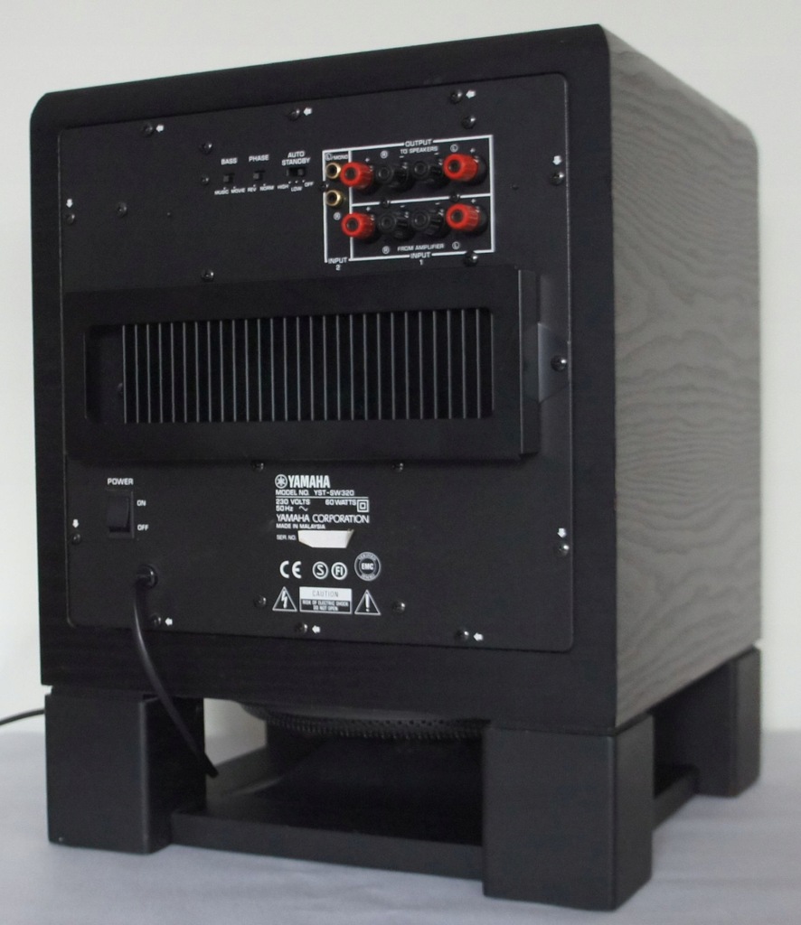 Subwoofer YAMAHA YST-SW320 - 9827910946 - oficjalne archiwum