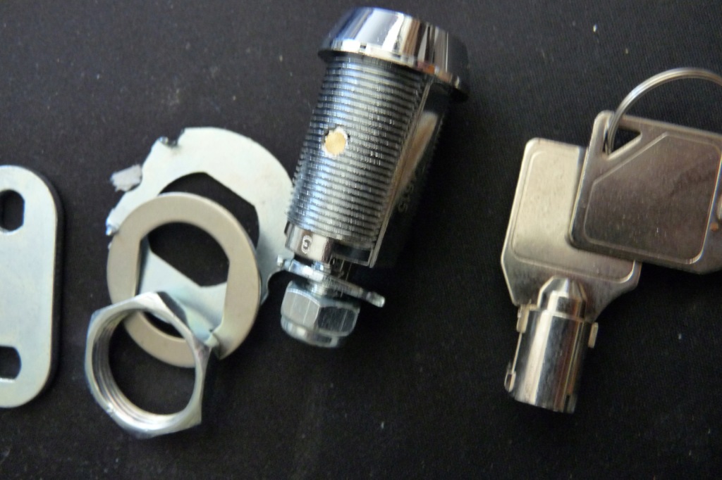 28mm rurowy zamek krzywkowy z 2 okrągłymi kluczami 7-pinowe zabezpieczenie