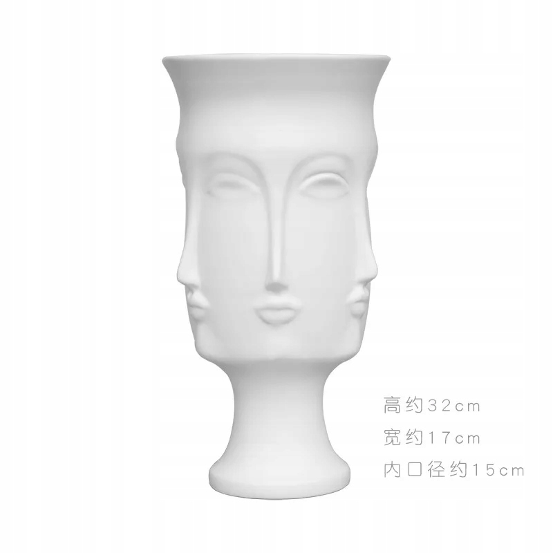 Kreatywna powierzchnia wazon ceramiczny kwiaty szt