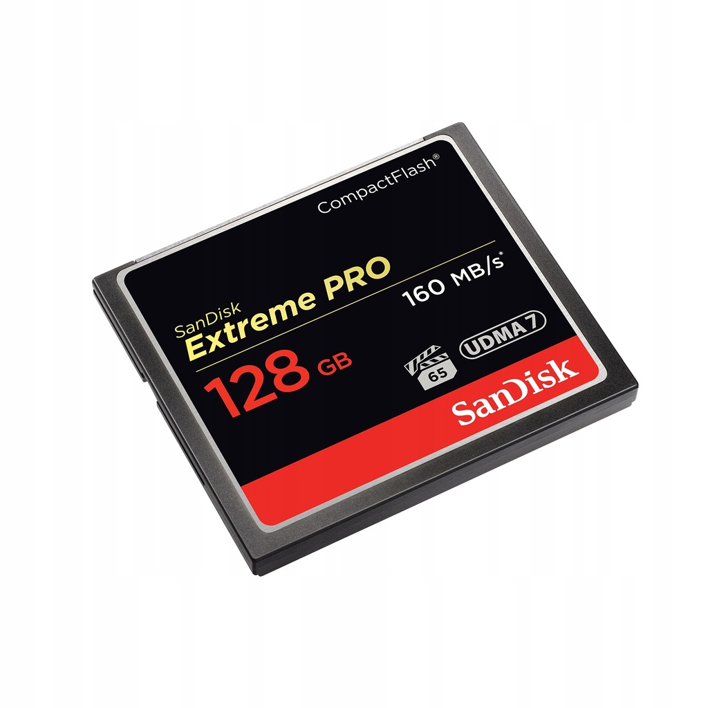SanDisk Extreme Pro CompactFlash 128GB 160 mb/s
