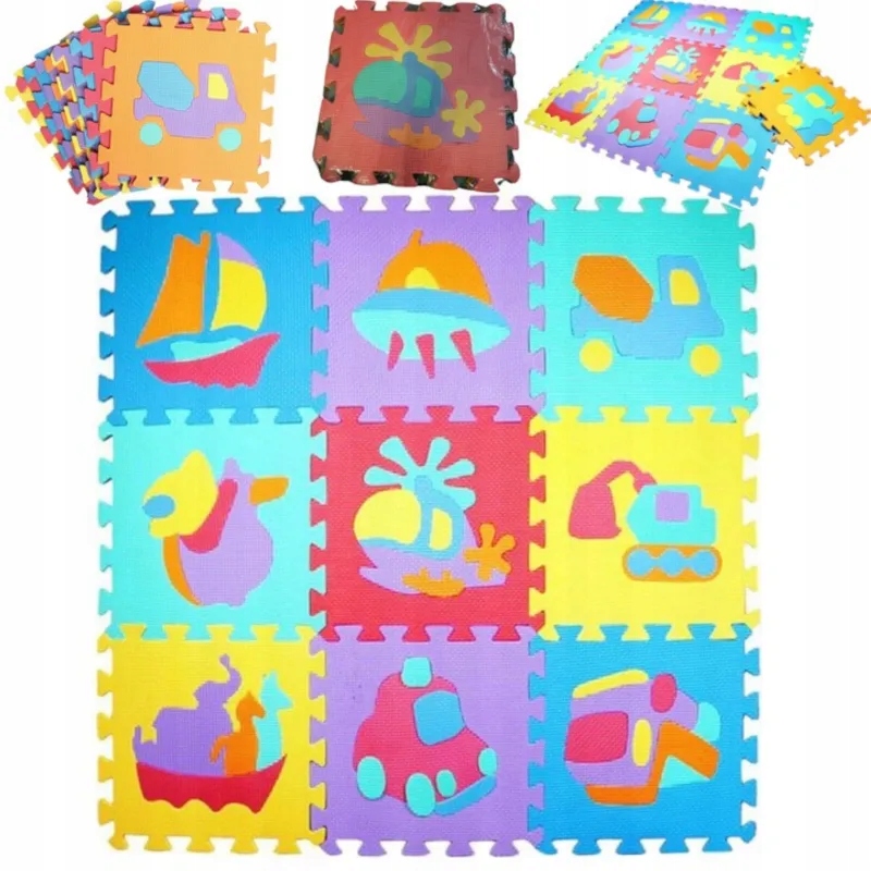Puzzle piankowe 10 szt MATA chroniący przed zimnem dywanik