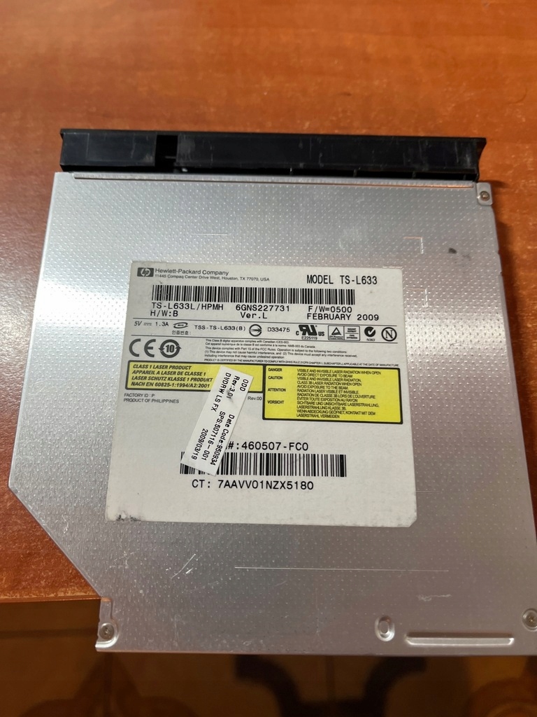 Nagrywarka DVD HP TS-L633