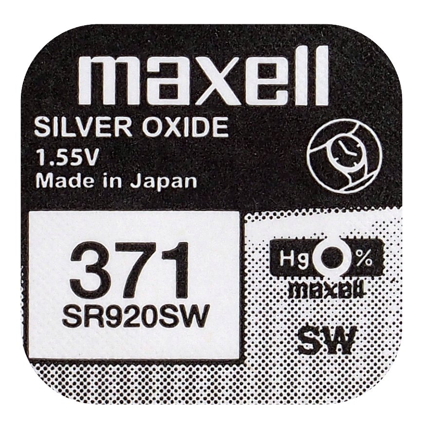 Купить 1x серебряная батарейка MAXELL SR 920 SW 371 SR69 V537: отзывы, фото, характеристики в интерне-магазине Aredi.ru