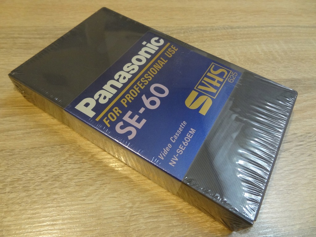 Panasonic SE-60 Profesjonalna Kaseta SVHS JAPAN