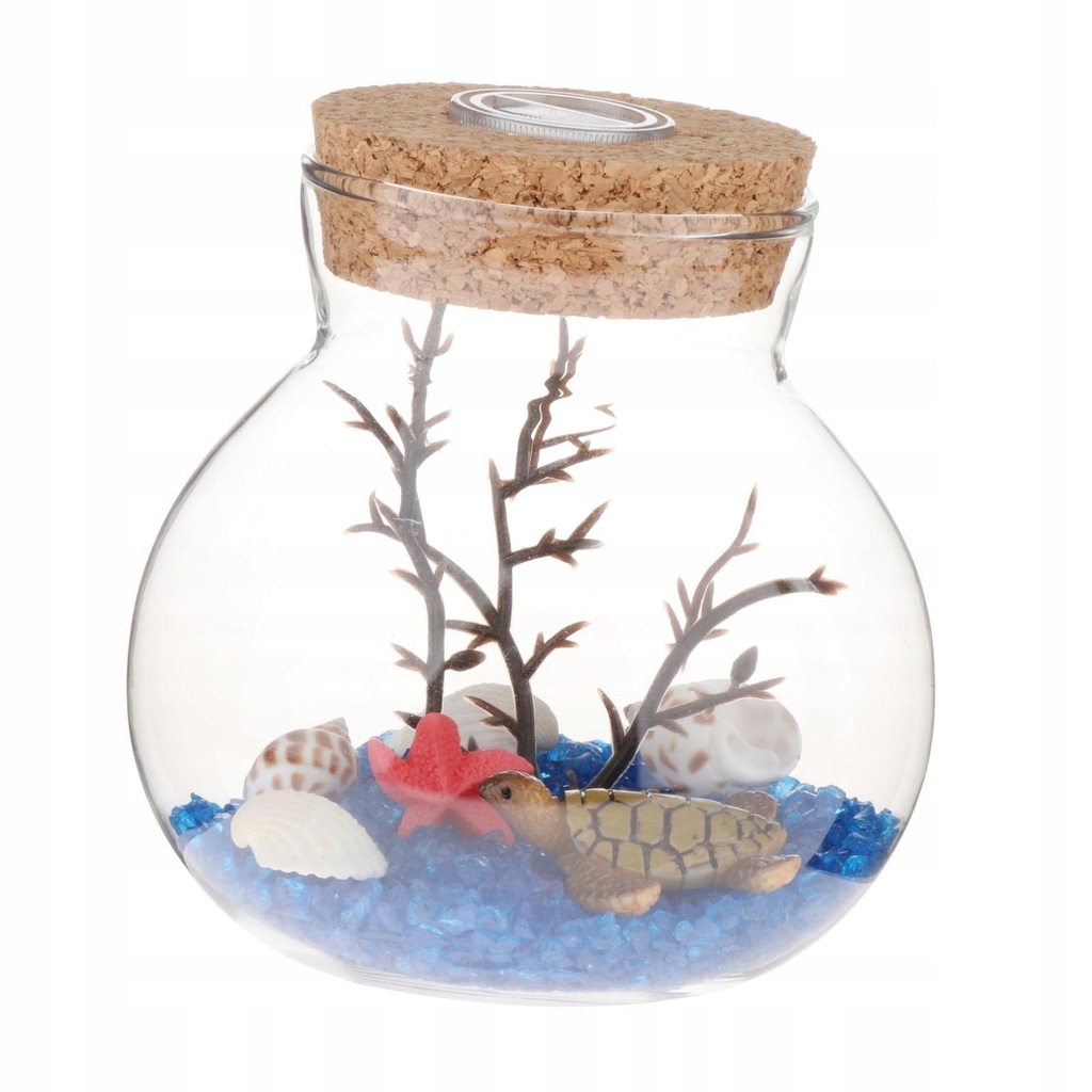 Glass Display Bell Jar Dome Flower Vase with
