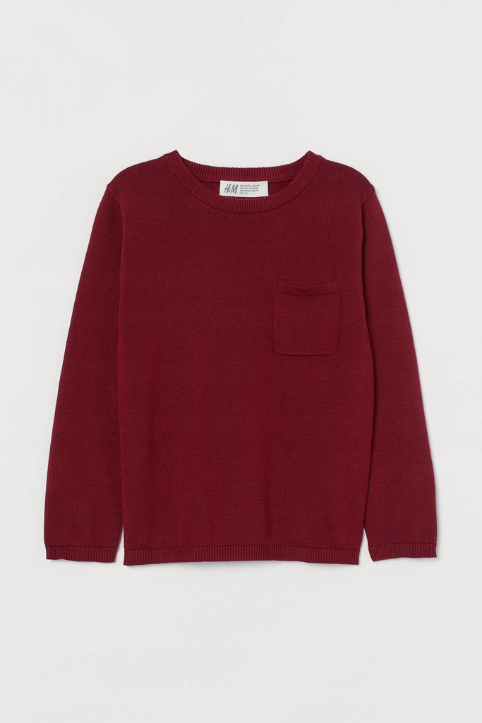 Sweter z kieszonką H&M r.122-128