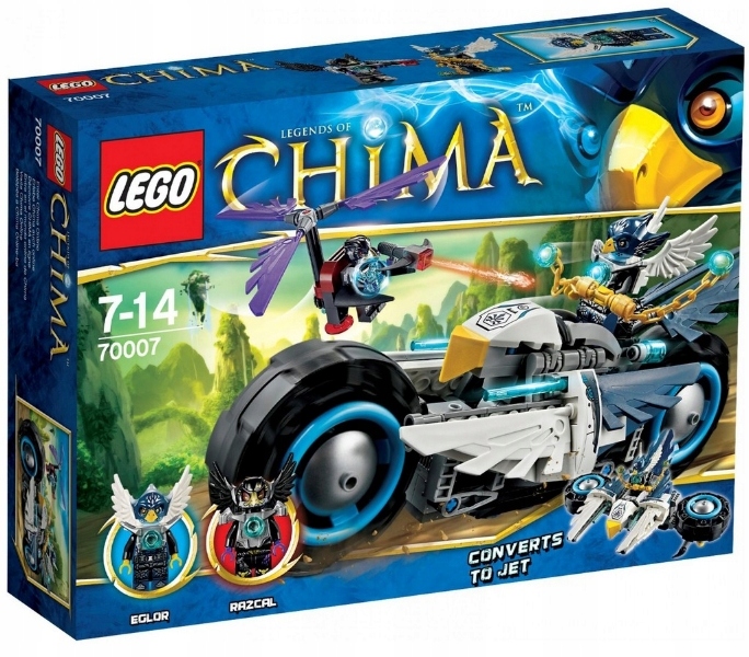Lego Chima 70007 Motocykl Eglora