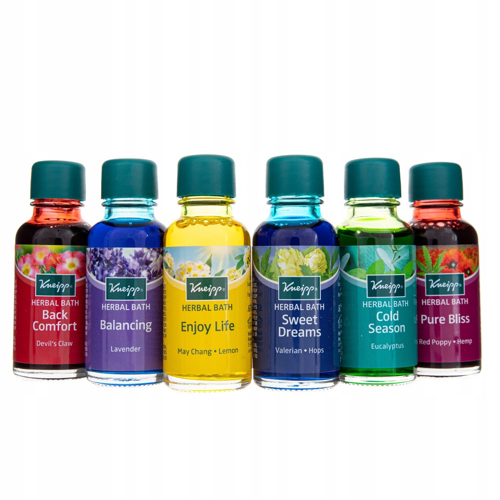 KNEIPP HERBAL BATH COLLECTION OLEJKI DO KĄPIELI