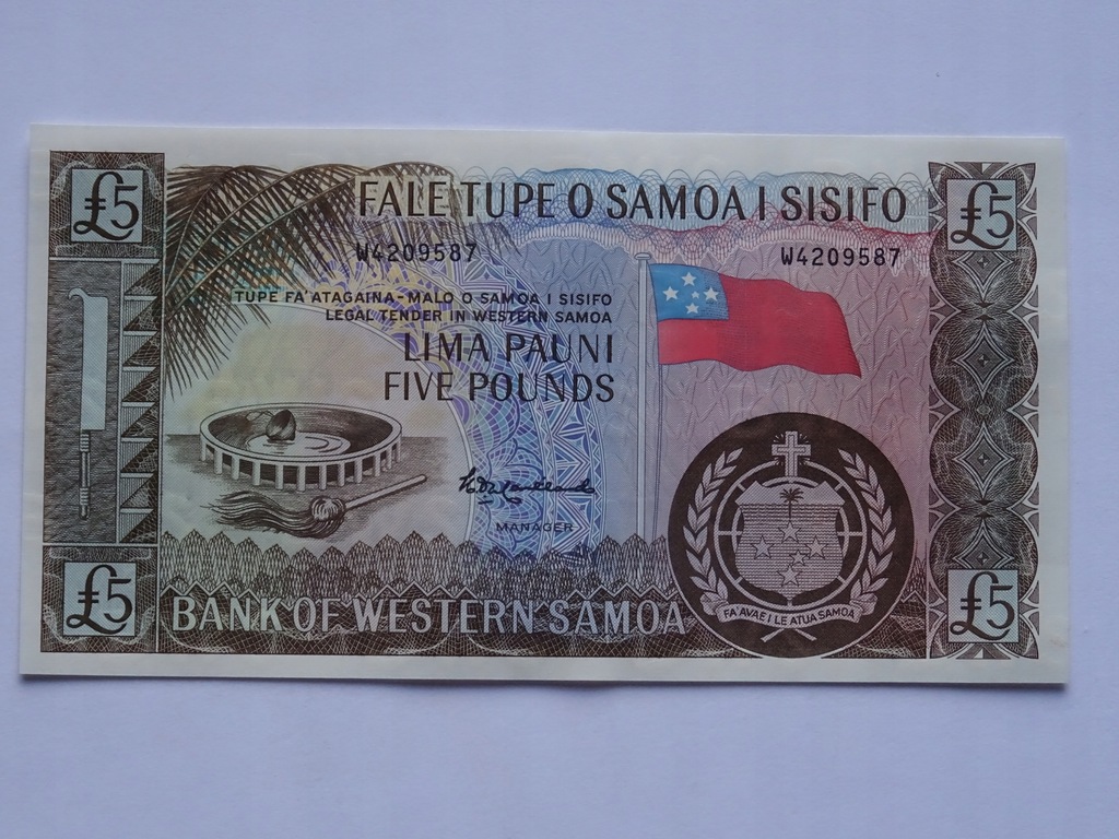 Samoa 5 funtów -C260