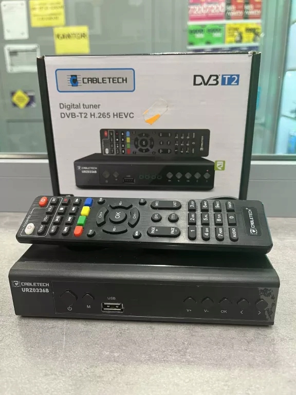 TUNER DEKODER DVB-T2 CABLETECH
