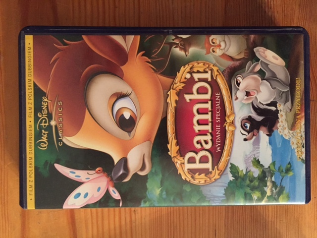 Kaseta Video VHS - Bambi