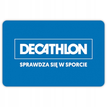 Decathlon karta podarunkowa 20 złotych