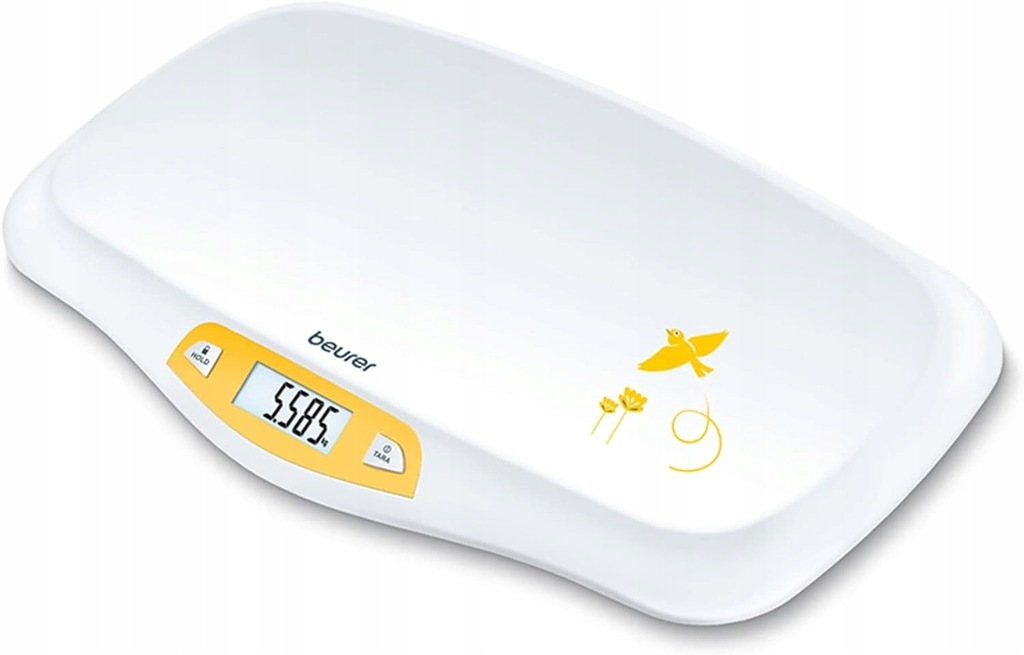 Elektroniczna waga niemowlęca BEURER BY 80 biała Baby Scale