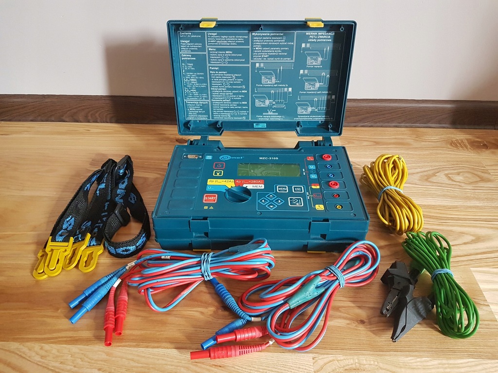 ^^ Miernik impedancji pętli zwarcia SONEL MZC-310S