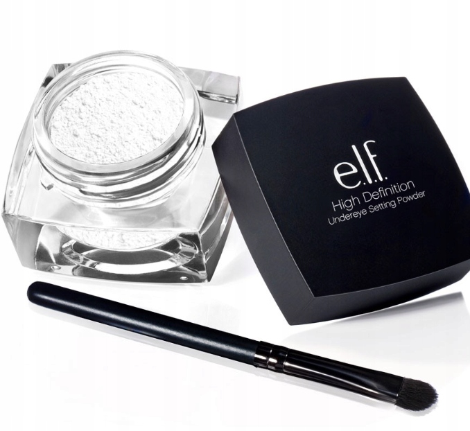 E.L.F. HD Undereye Setting Powder rozprasza światl