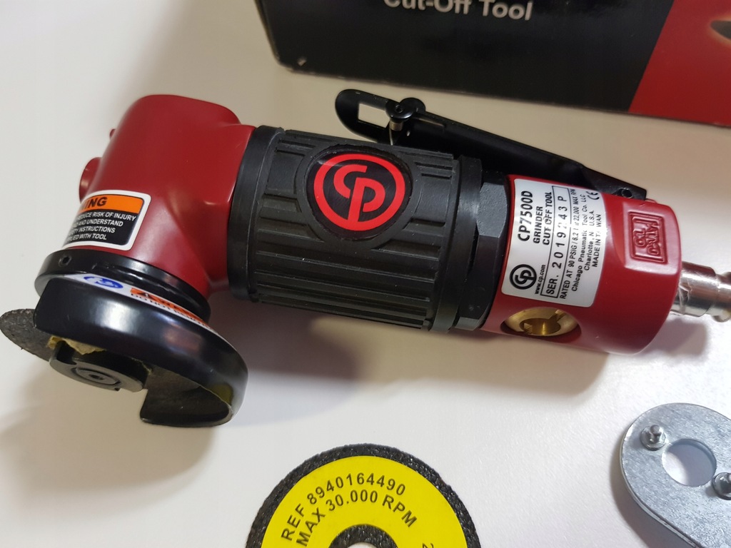 Szlifierka Chicago Pneumatic CP7500D Idealna 9945433404