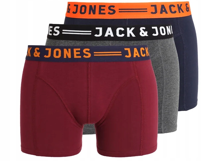 3-pak Bokserki Męskie Jack&Jones r. M