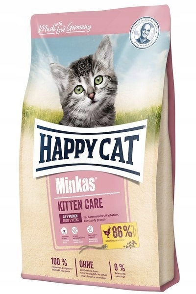 HAPPY CAT MINKAS KITTEN CARE 10 KG