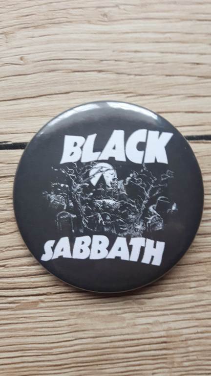Przypinka Black Sabbath 5,5cm