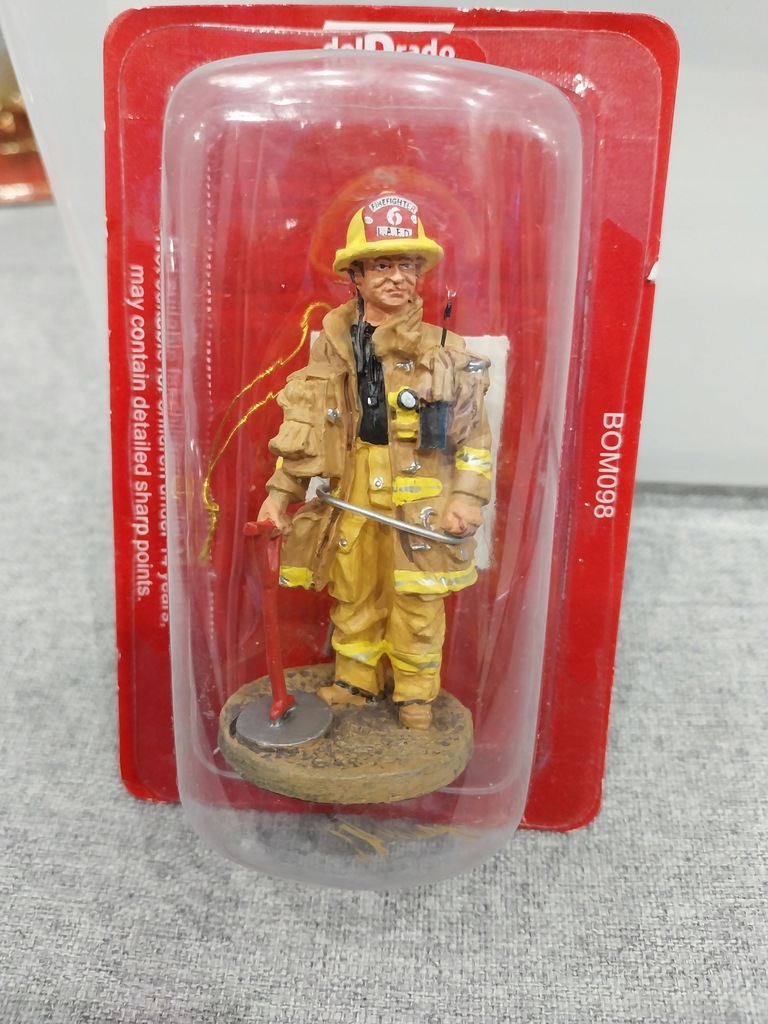 Del Prado firefighter firedress Los Angeles USA 2002