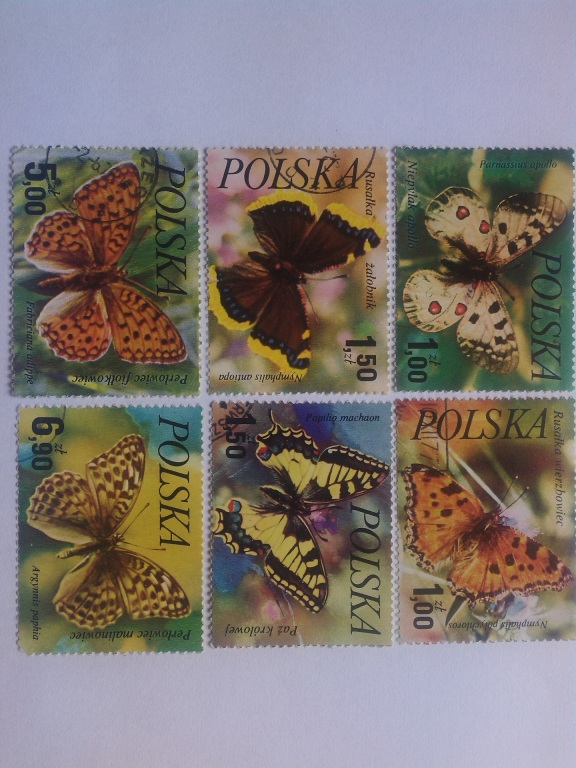 znaczki motyle Fi 2369-2374