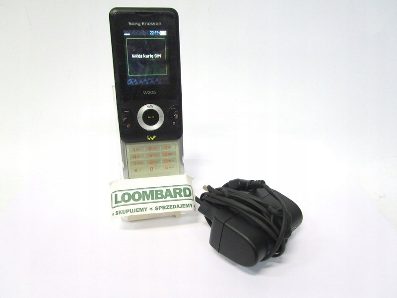 PONADCZASOWY SONY ERICSSON W205 BEZ SIM LOCKA!