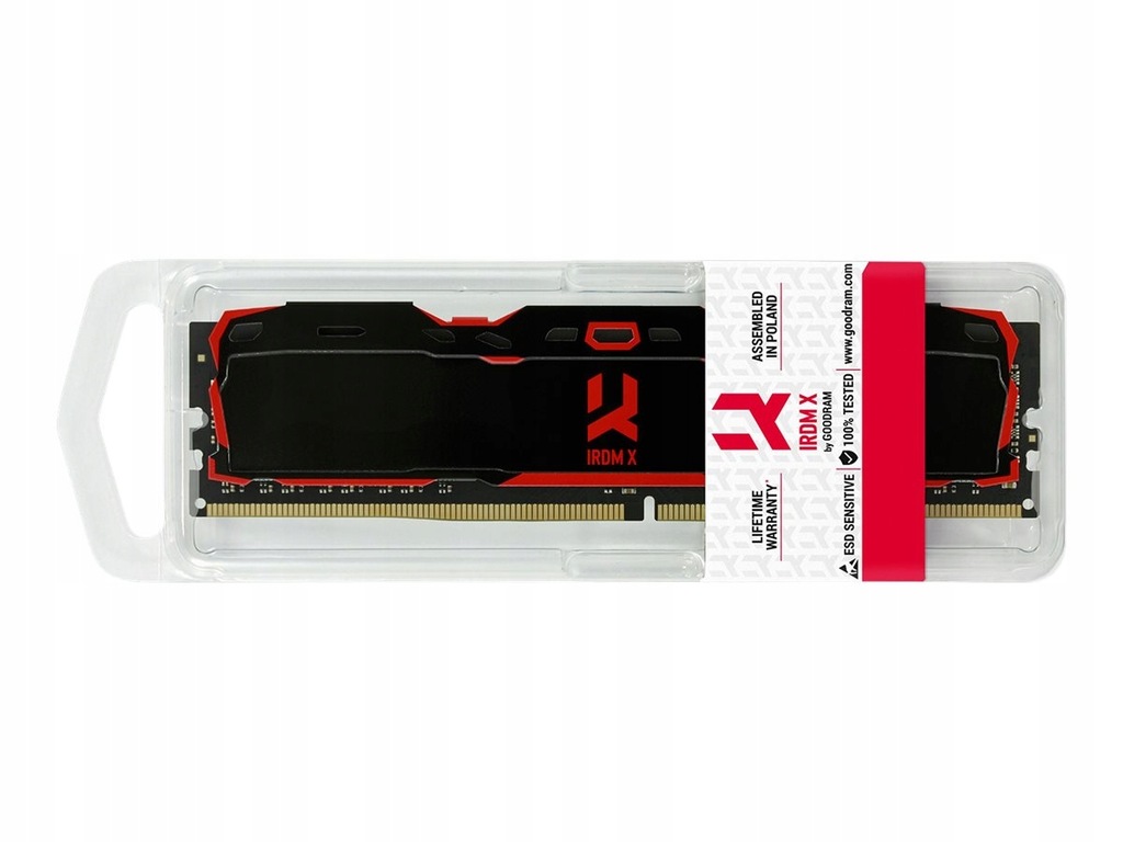 Купить GOODRAM DDR4 IRDM X 8 ГБ 3200 МГц CL16 Черный: отзывы, фото, характеристики в интерне-магазине Aredi.ru